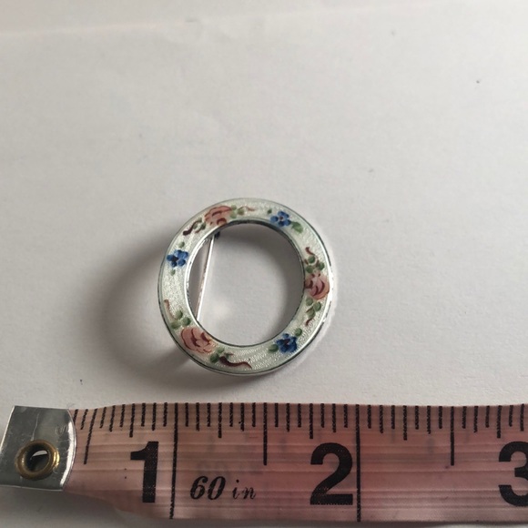 Lemode Sterling & Enamel Pin/ Brooch - Picture 5 of 5